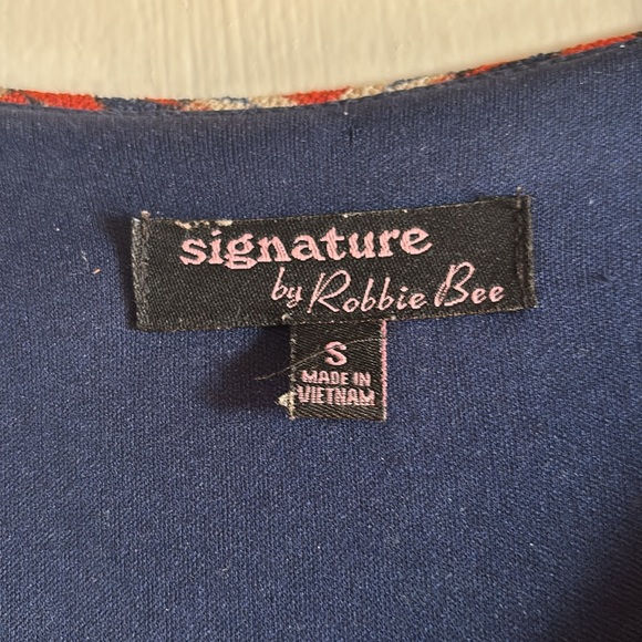 Western/Bohemian Aztec Print knee-length Signature by Robbie Bee dress - Picture 9 of 10